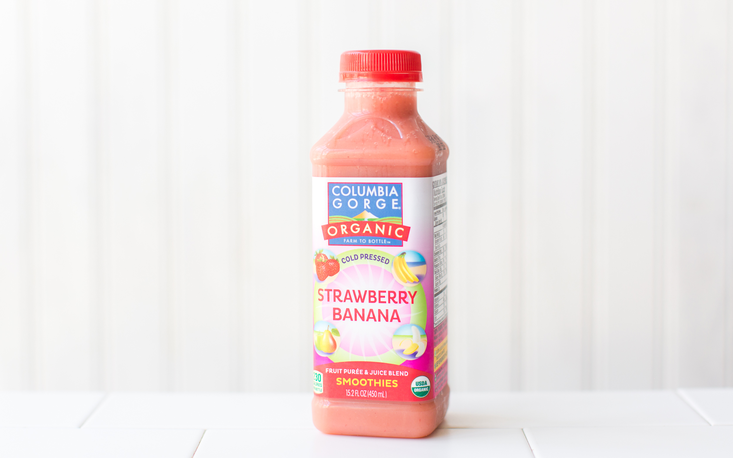 Organic Strawberry Banana 15.2 fl oz Columbia Good Eggs