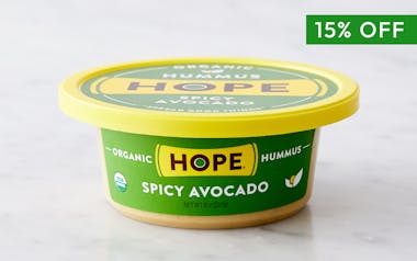Organic Spicy Avocado Hummus