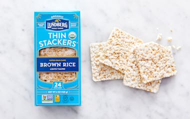 Organic Lightly Salted Brown Rice Thin Stackers
