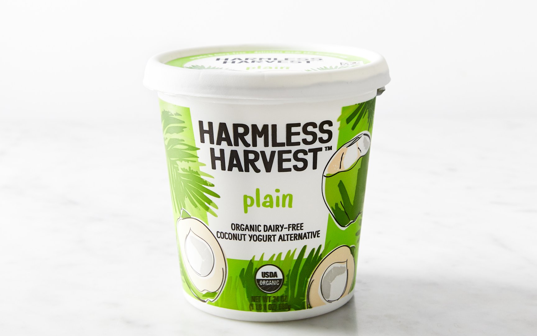 Plain Coconut Yogurt Harmless Harvest SF Bay Good Eggs