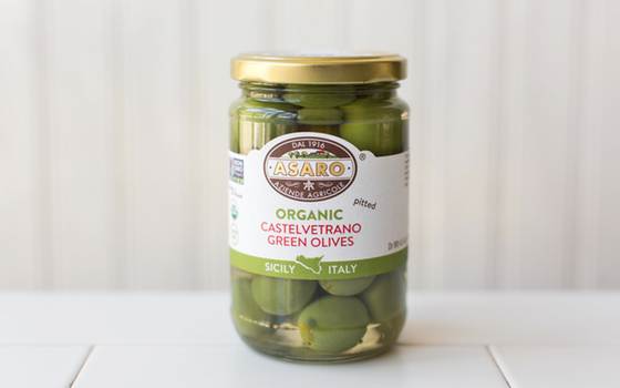 Organic Pitted Castelvetrano Olives Asaro Organic Farm SF Bay