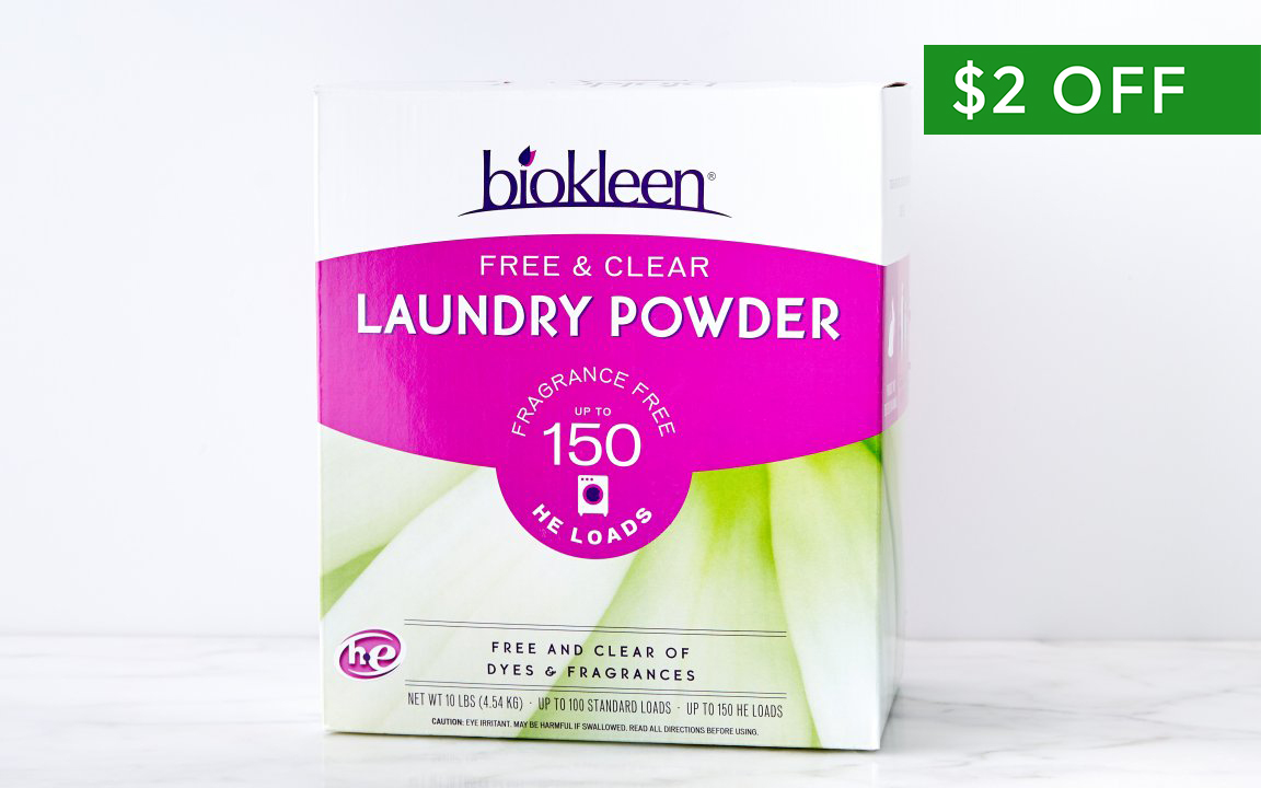 Free & Clear Laundry Powder 10 lb Biokleen Good Eggs