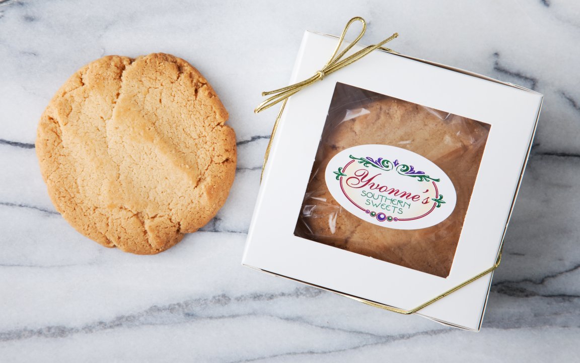 "Old School" Butter Cookie Trio 3 count Yvonne's Southern Sweets