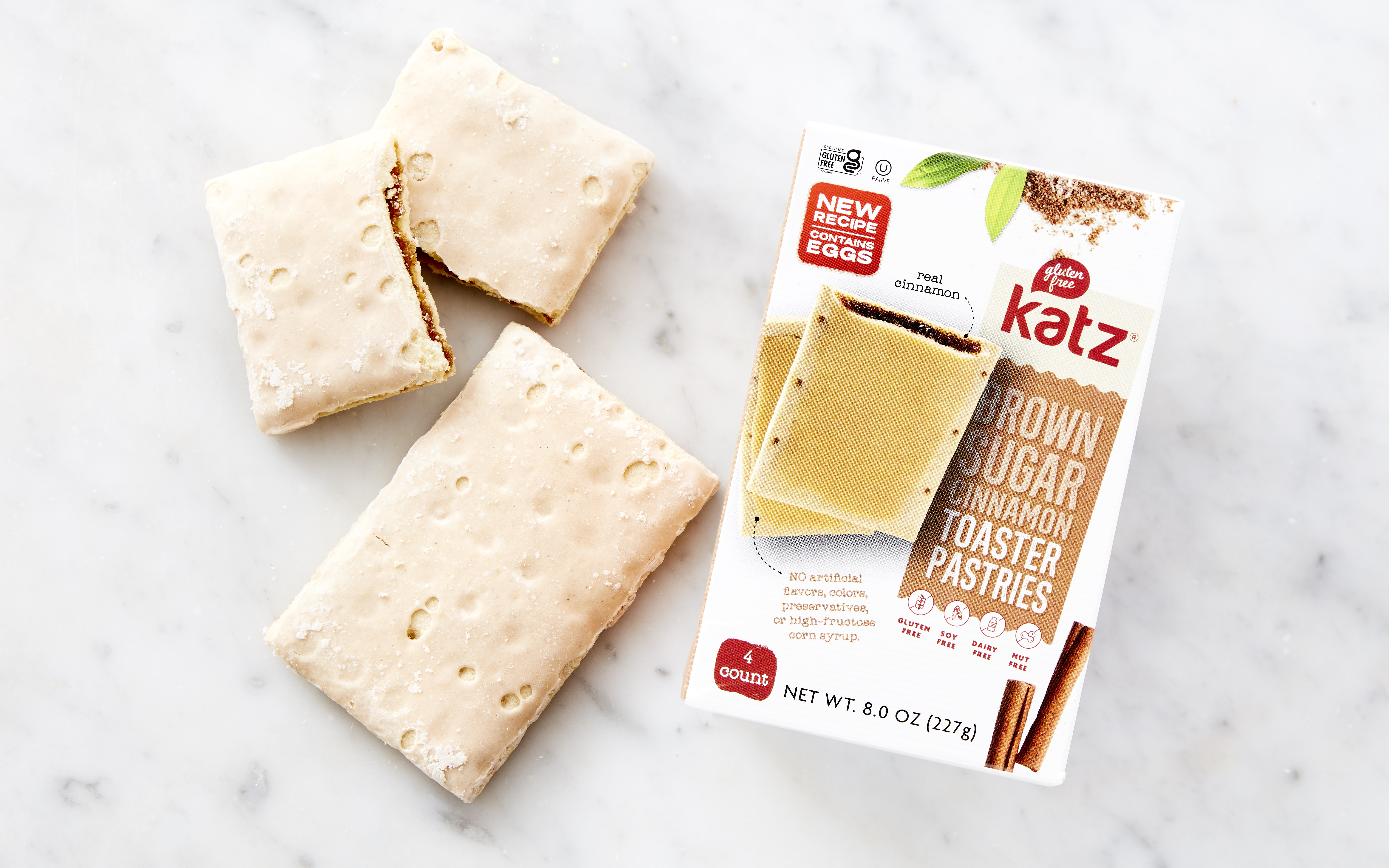 Brown Sugar Cinnamon Toaster Pastries 8 oz Katz Gluten Free Good Eggs