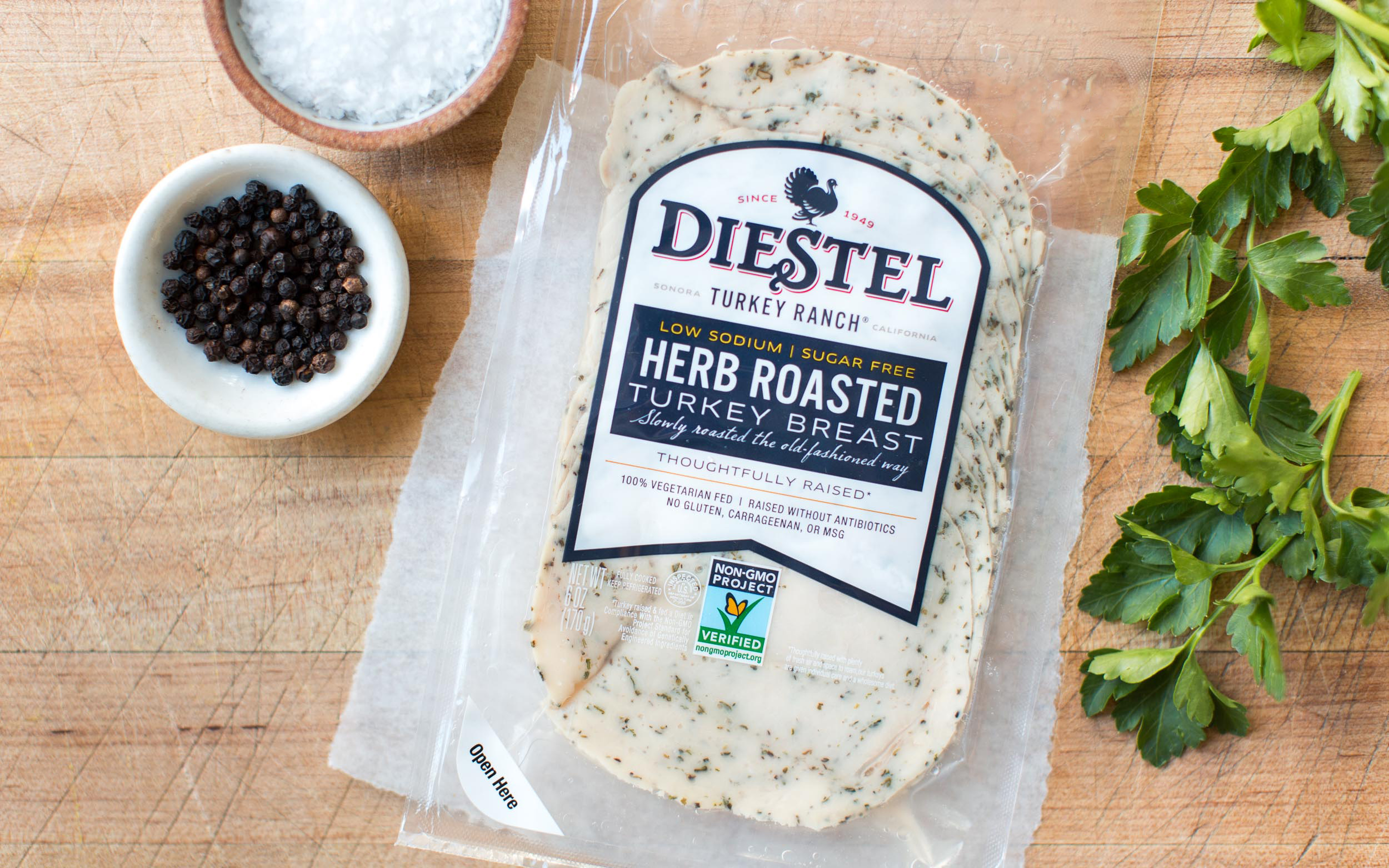 Herb Roasted Turkey 6 oz Diestel Turkey Good Eggs