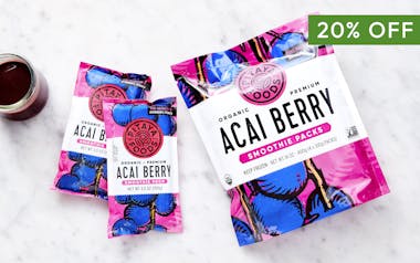 Organic Acai Berry Smoothie Packs