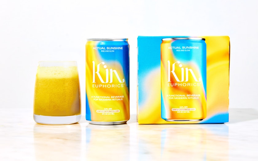 Actual Sunshine Functional Beverage | 4 count | Kin Euphorics | Good Eggs