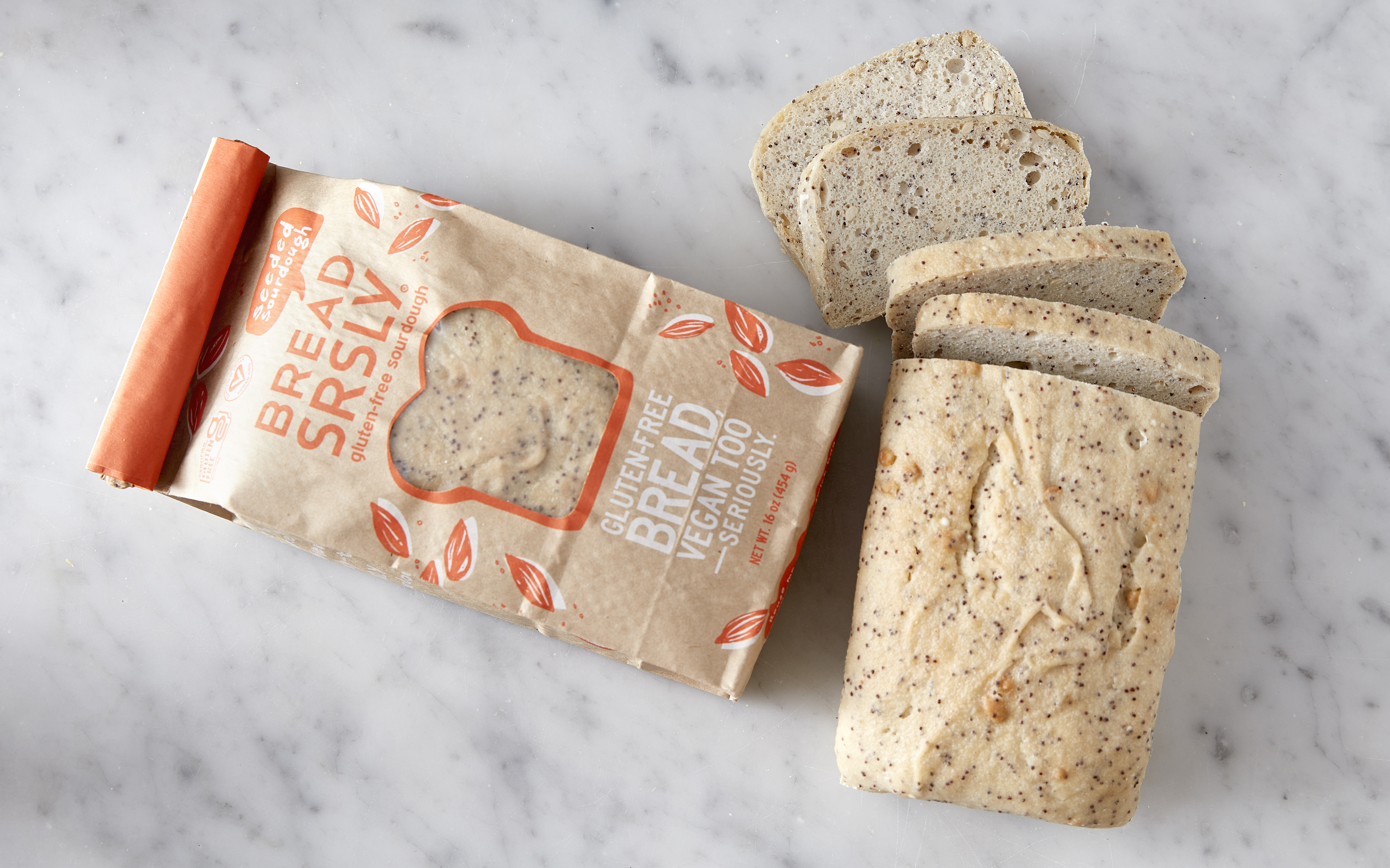 GlutenFree Seeded Sourdough Loaf 16 oz Bread SRSLY Good Eggs