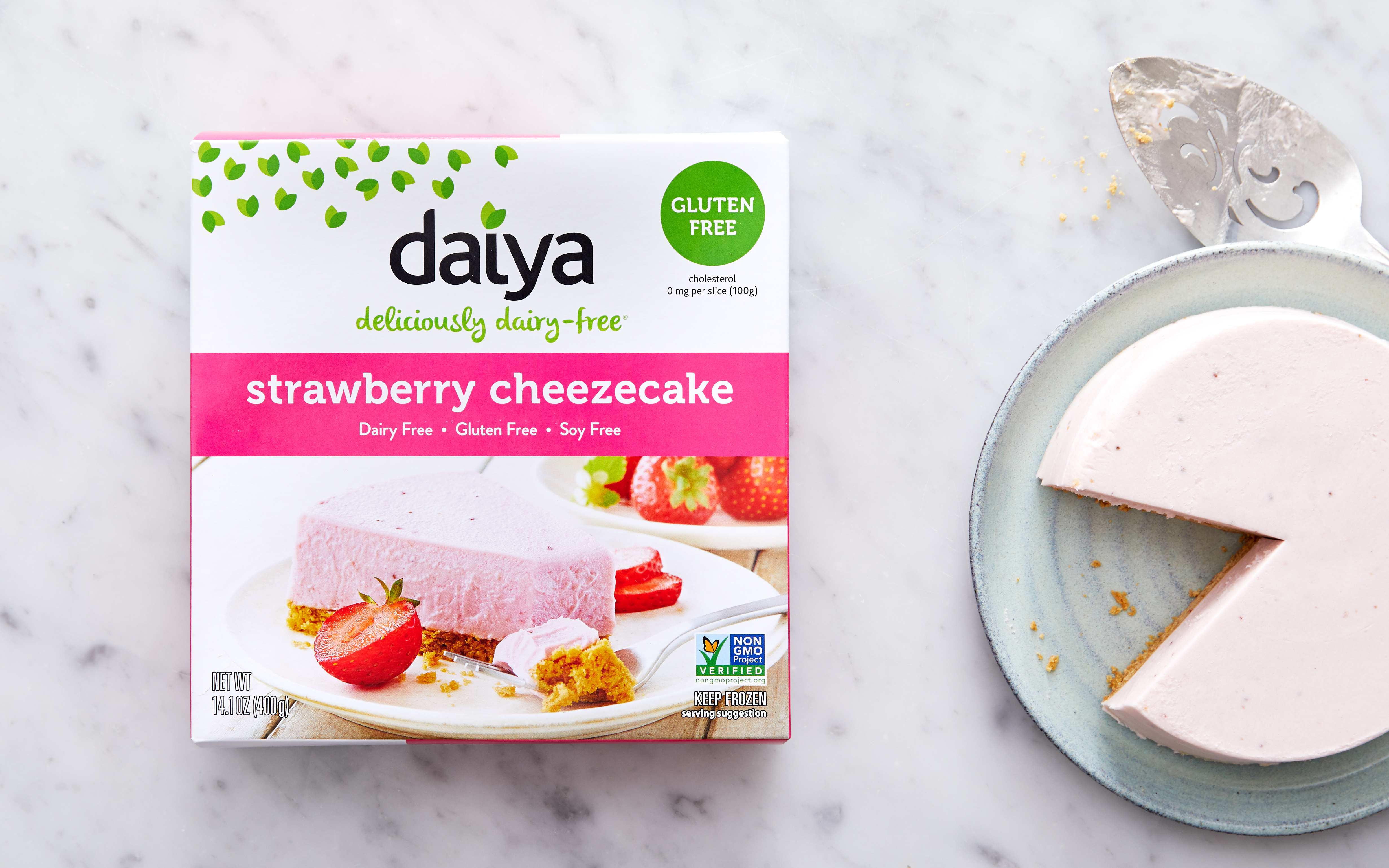 Vegan Strawberry Cheezecake Daiya Foods SF Bay Good Eggs
