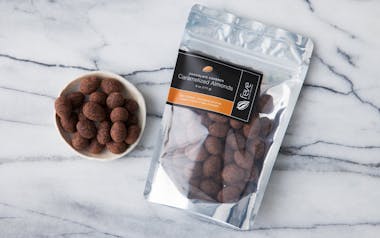Chocolate Covered Caramelized Almonds