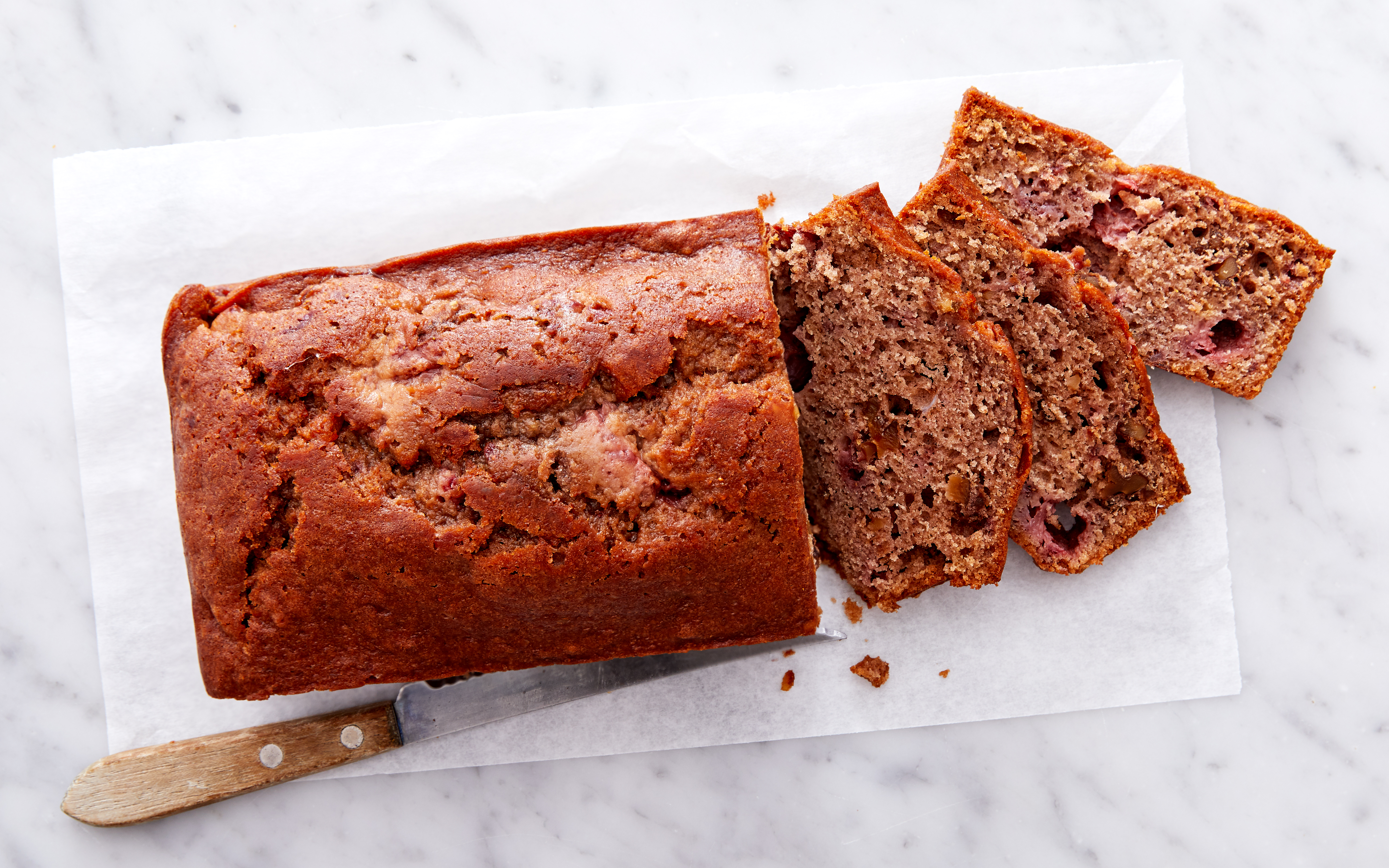 Strawberry Walnut Bread 1 count Batter Bakery Good Eggs