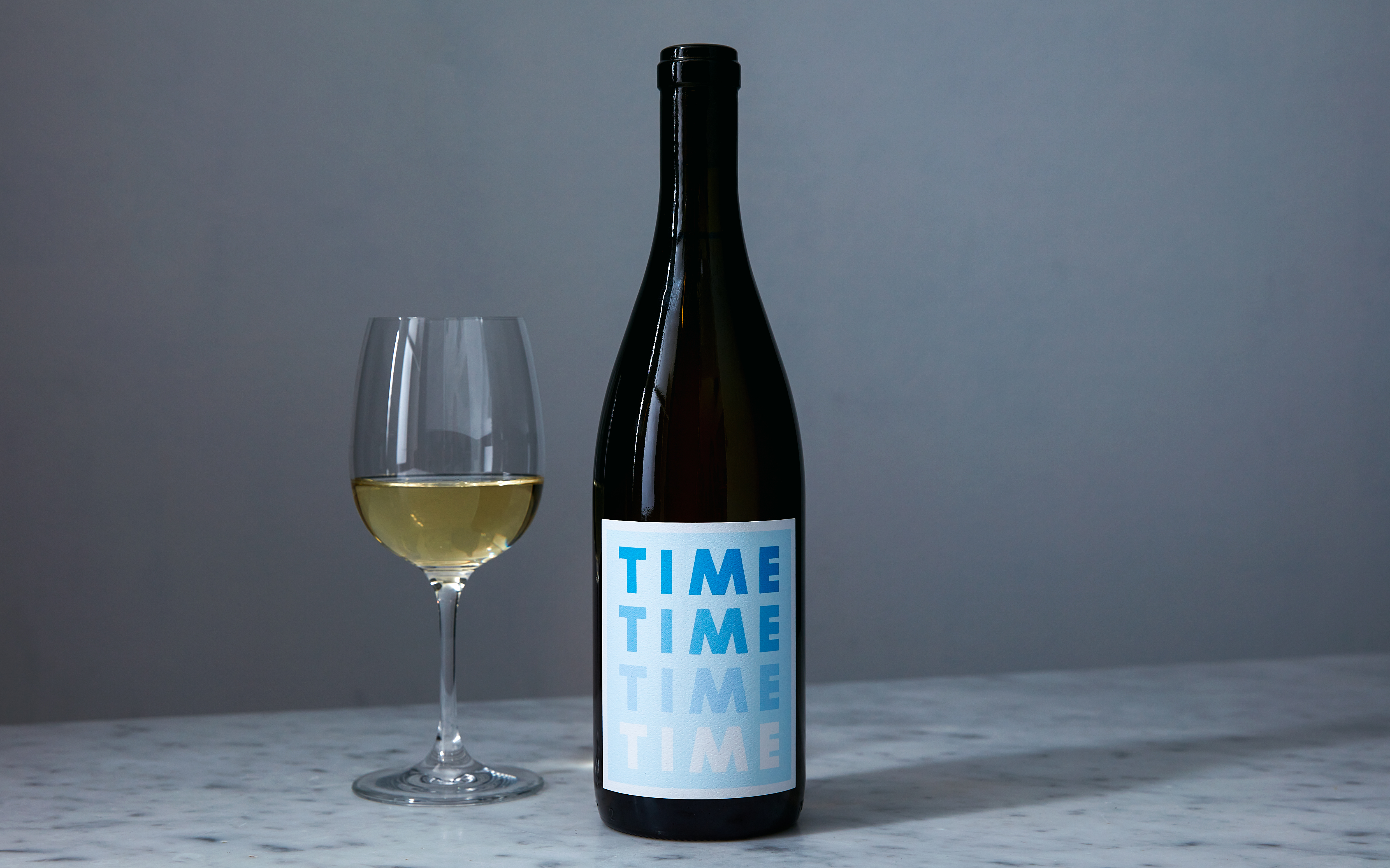 油彩画　white wine time Time Machine Blanc | 750 ml | Bow & Arrow Wines | Good Eggs