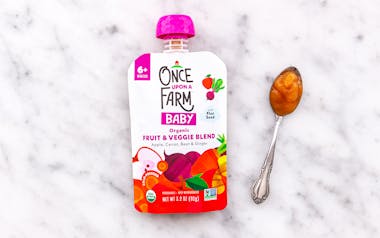 Organic Apple, Carrot, Beet & Ginger with Flax Seed Baby Food (6+ mos)