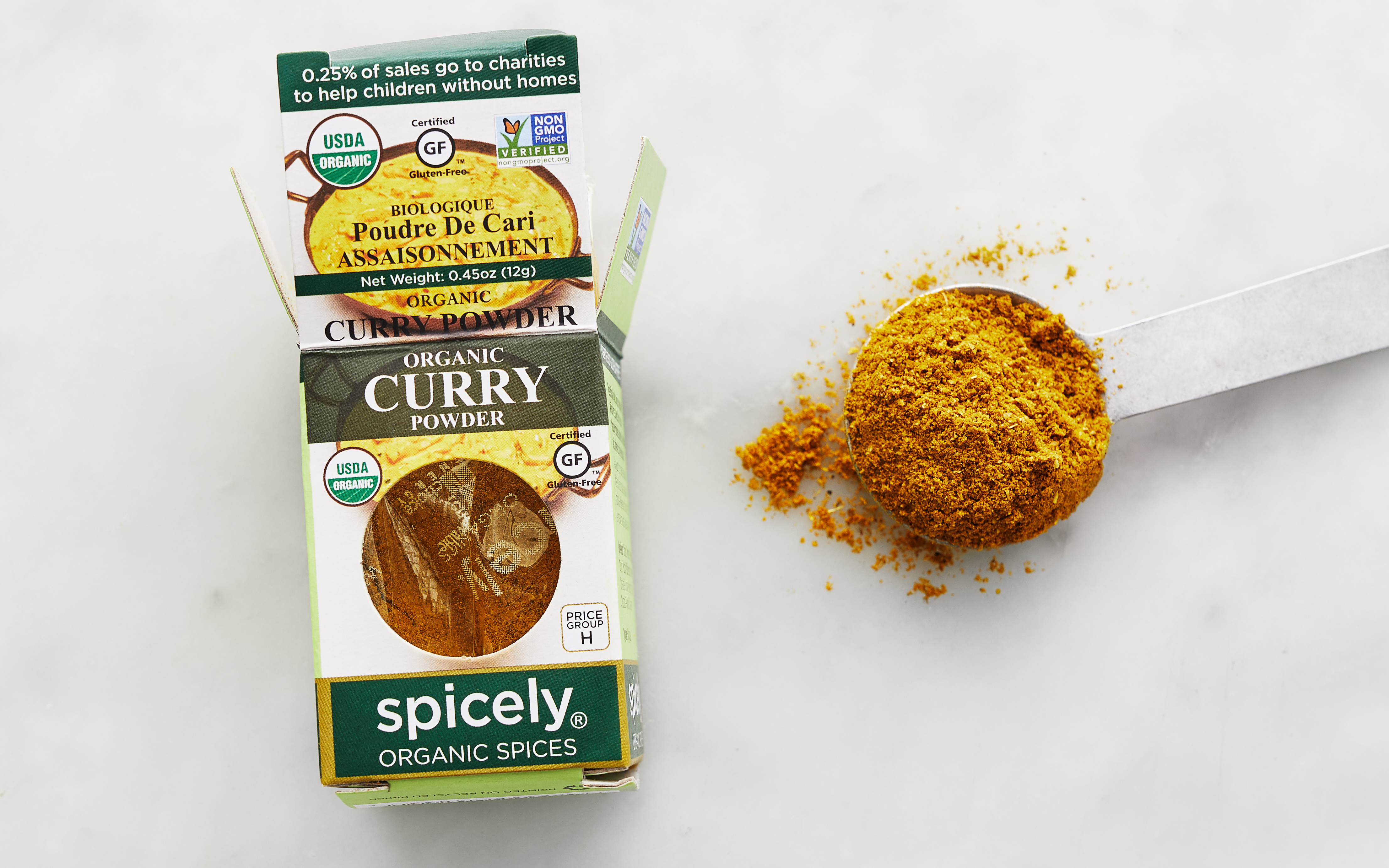 Organic Curry Powder 0.45 oz Spicely Organics Good Eggs