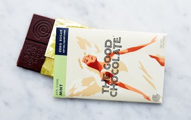 Zero Sugar 65% Mint Dark Chocolate Bar