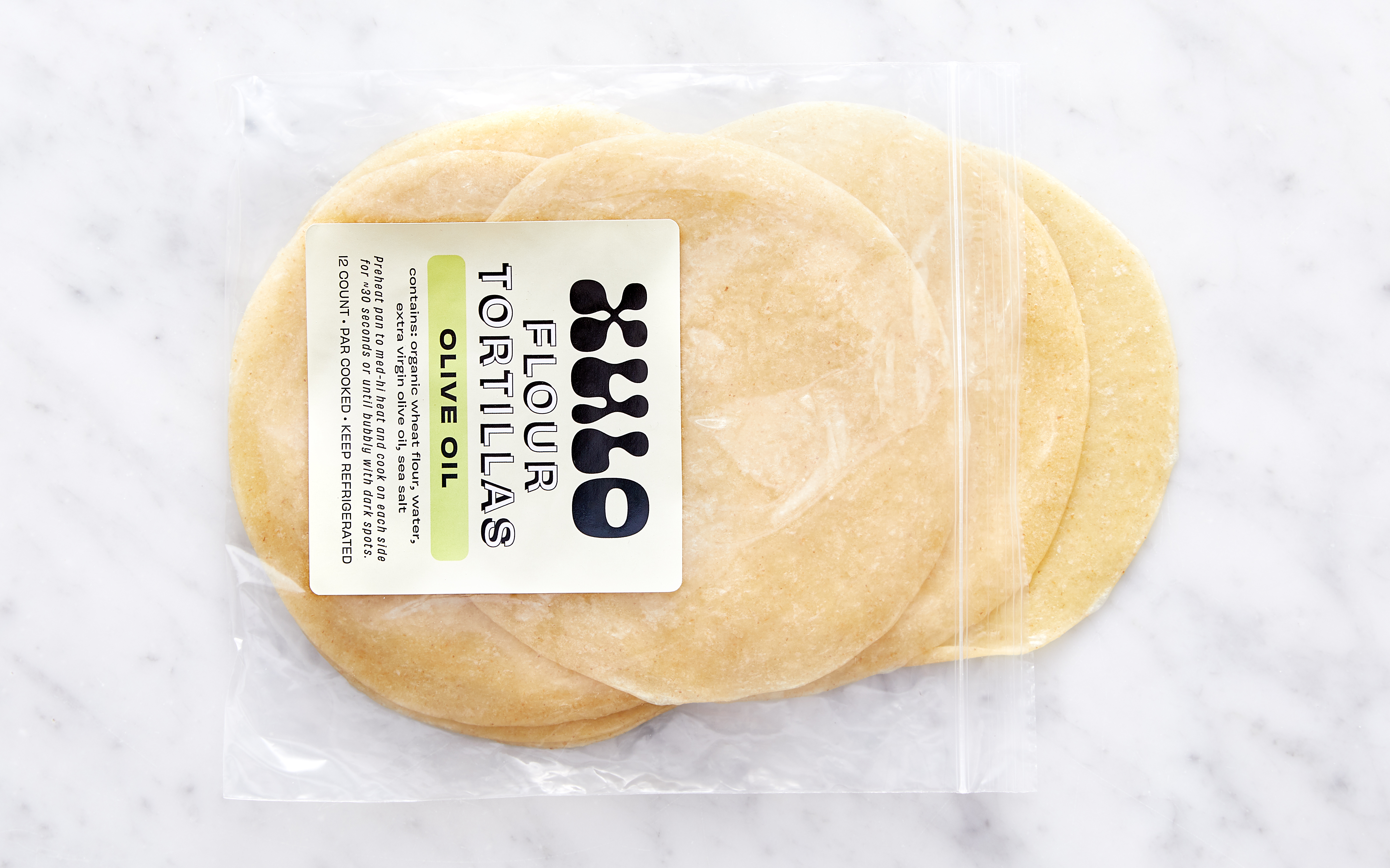 Extra Virgin Olive Oil Tortillas 1 dozen XULO Good Eggs