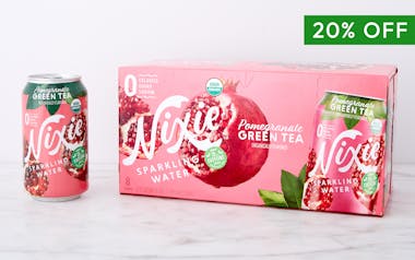 Pomegranate Green Tea Organic Sparkling Water