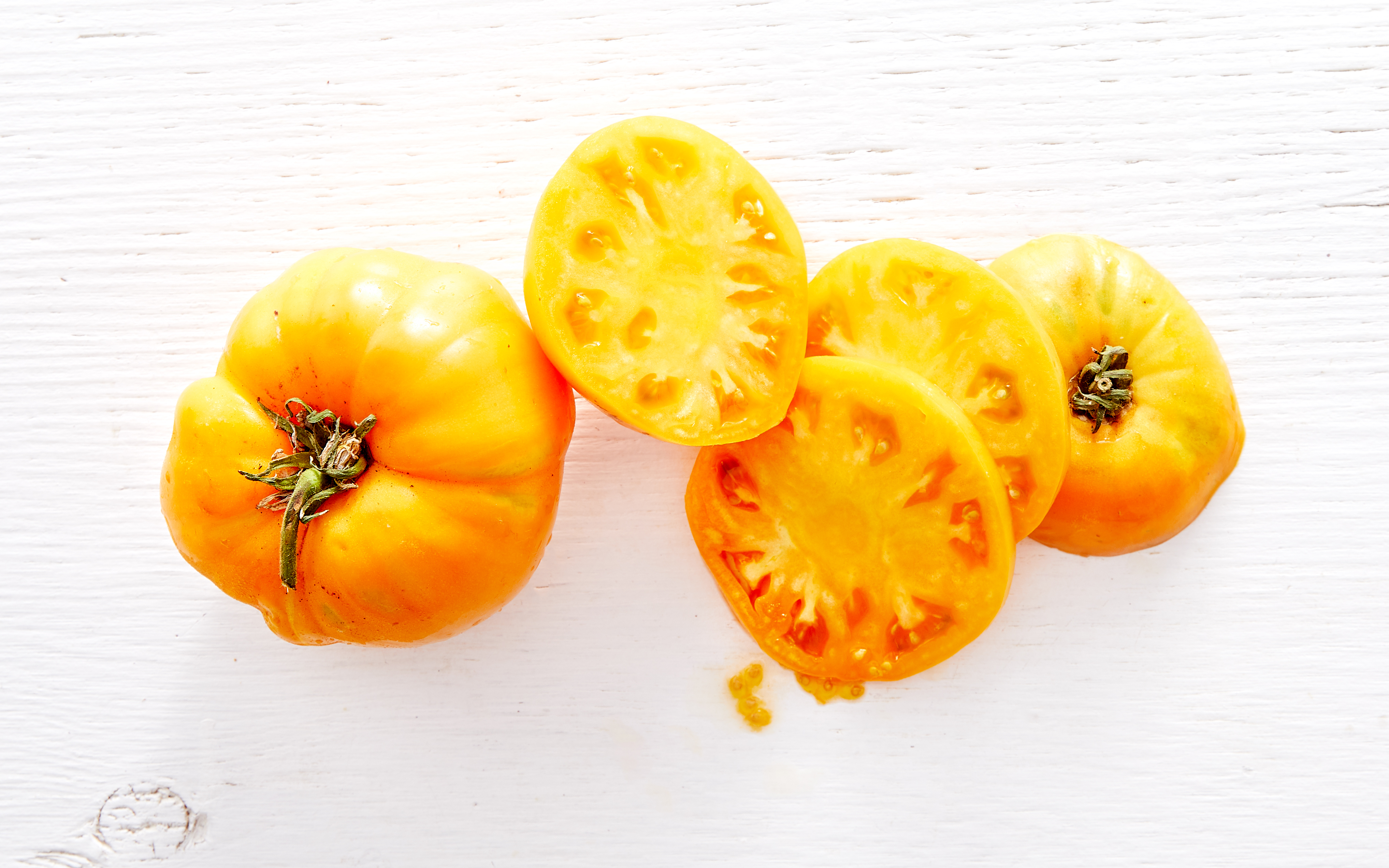 Organic Amalfi Orange Tomatoes 1 lb Spade & Plow Good Eggs