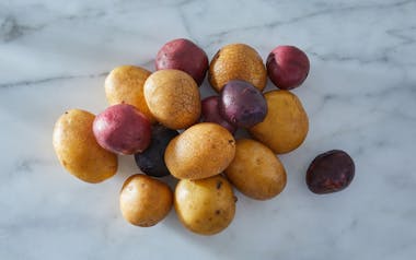 Organic Rainbow Marble Potatoes