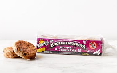 Ezekiel 4:9 Cinnamon Raisin Sprouted English Muffins
