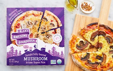 Organic Mushroom & Cheese Pizza