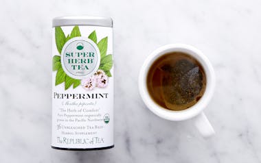 Organic Peppermint SuperHerb Tea