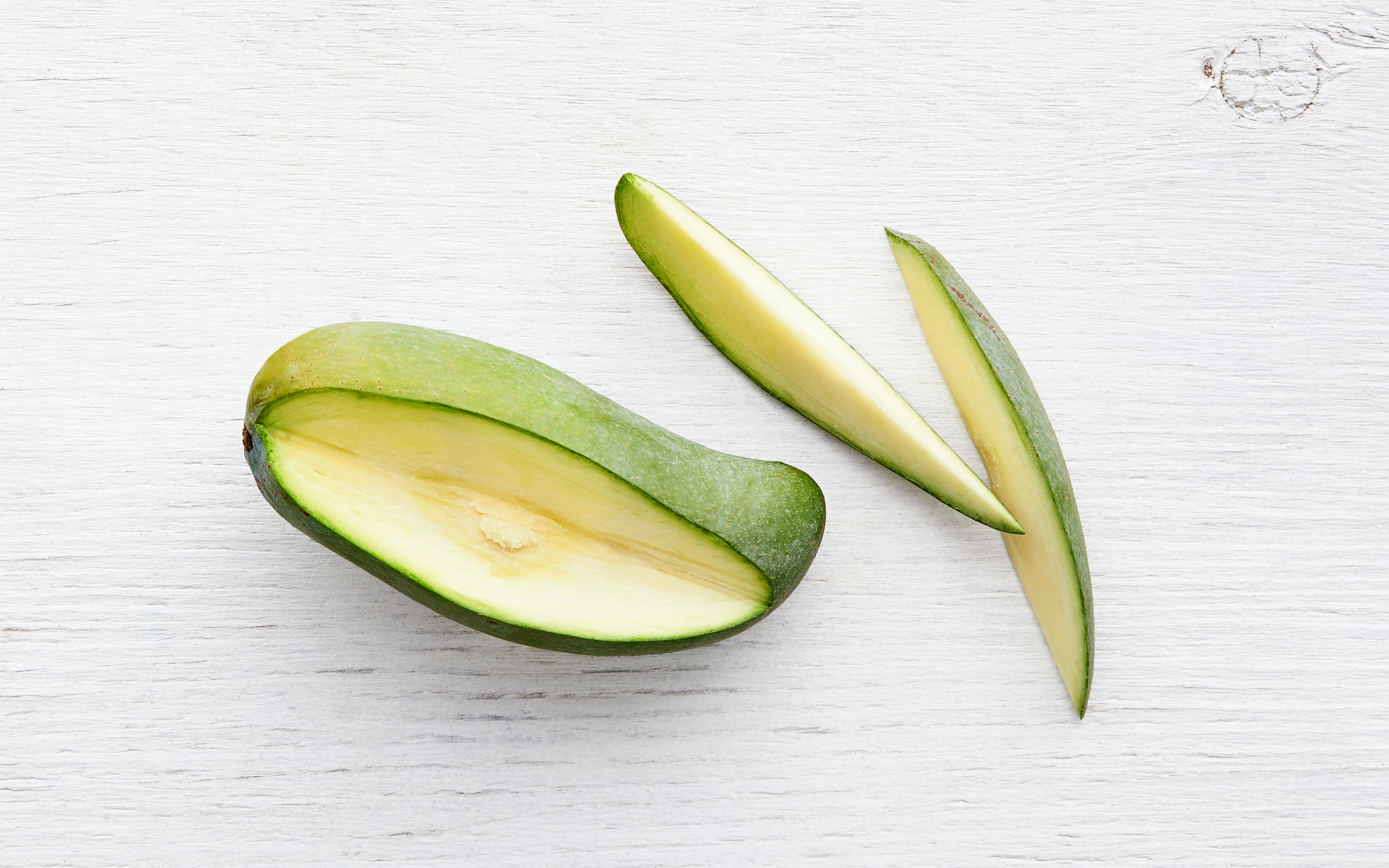 Organic Green Thai Mango (Mexico) Crespo Organic Mangoes SF Bay