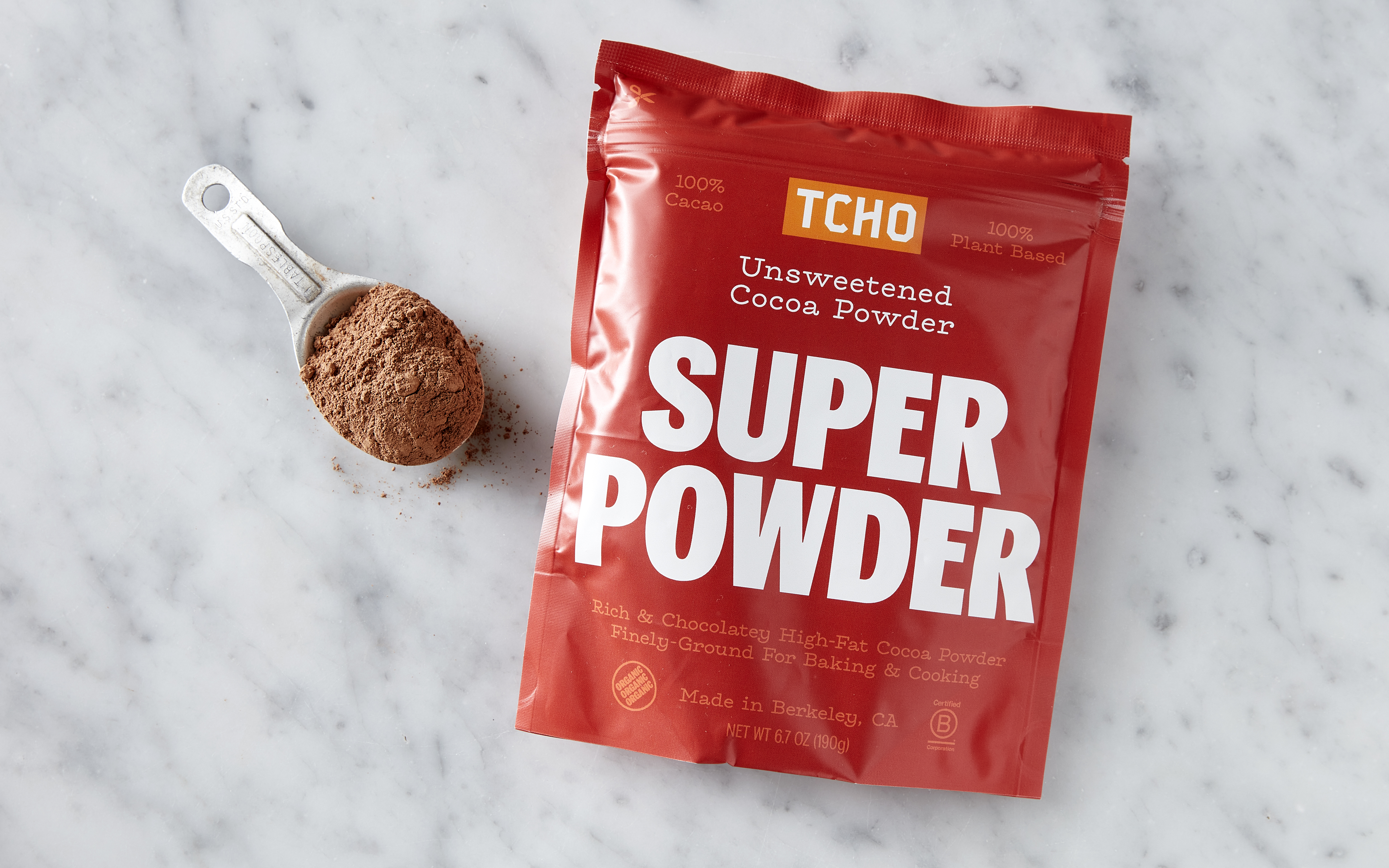 cocoa☆ Natural low fat quality cacao powder