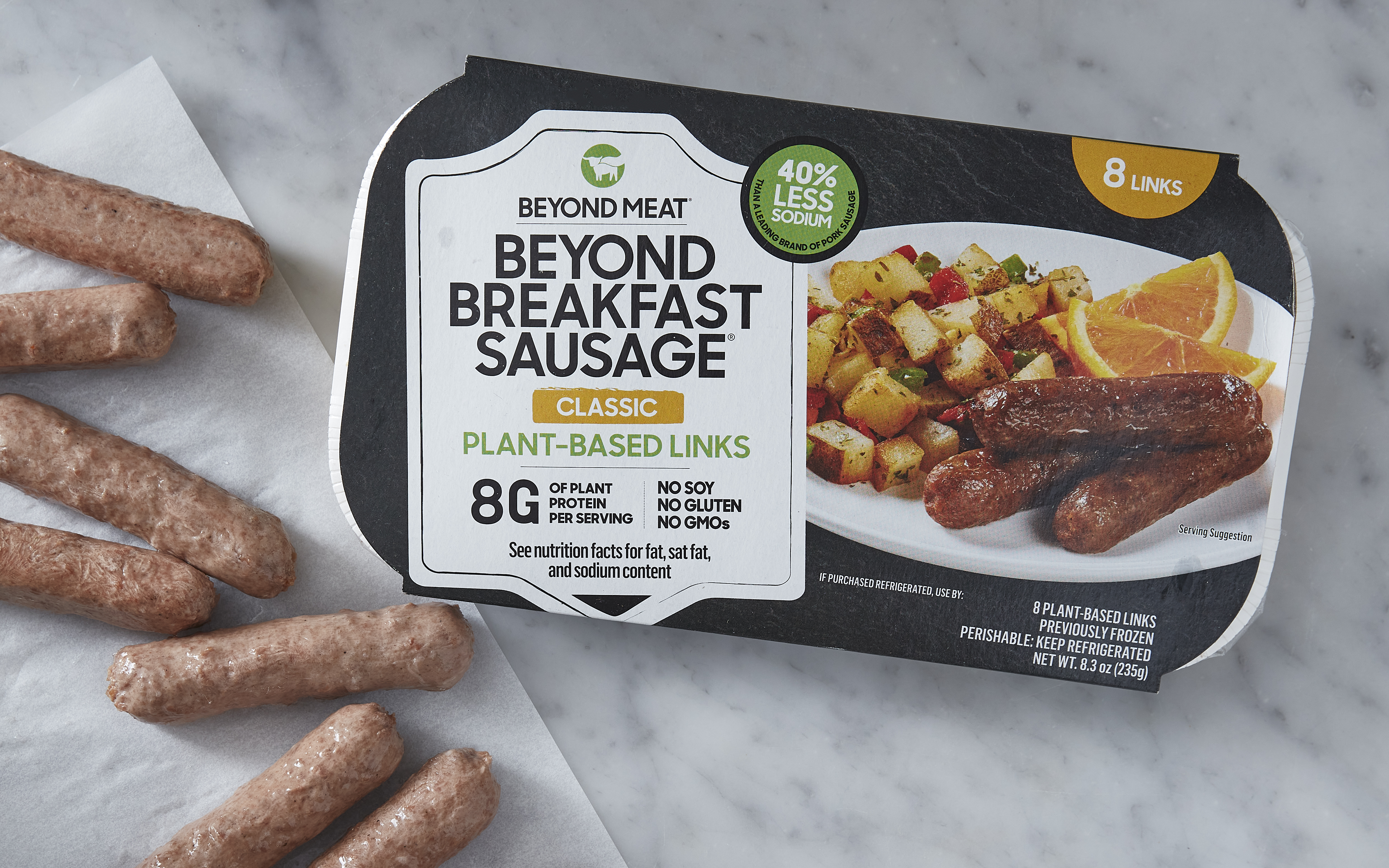 Beyond Breakfast Sausage Classic Links Beyond Meat Good Eggs