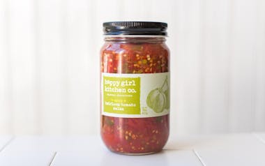 Spicy Heirloom Tomato Salsa