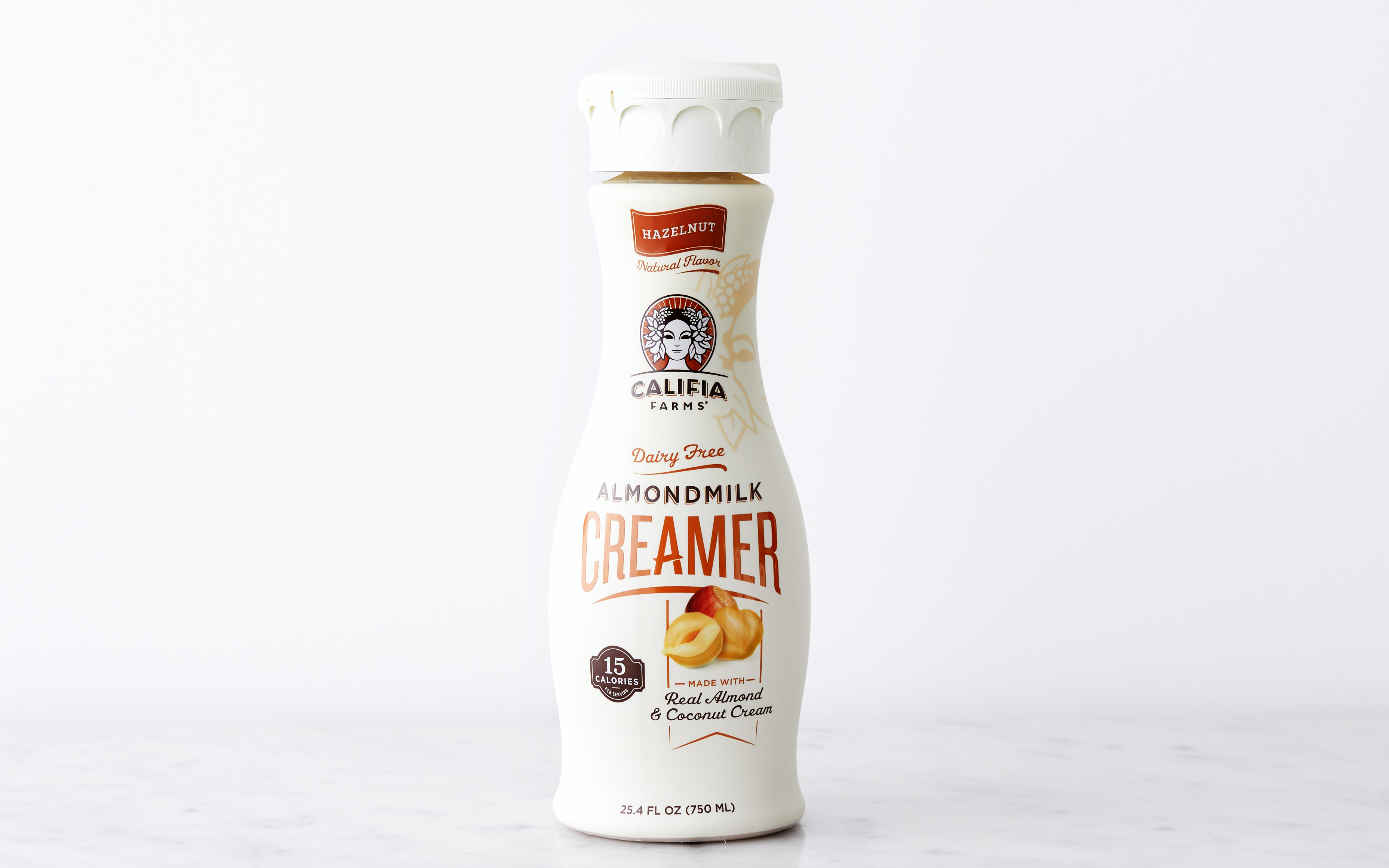 Hazelnut Flavored Almond Milk Creamer 25.4 fl oz Califia Farms