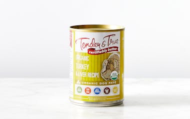 Organic Turkey & Liver Recipe Canned Dog Food
