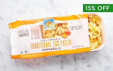 Organic Traditional Egg Pappardelle