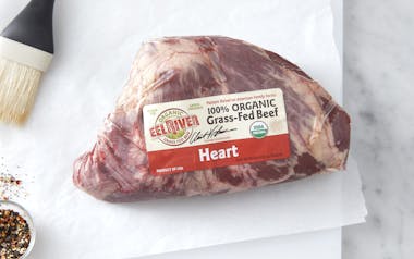 Organic Grass-Fed Beef Heart (Frozen)