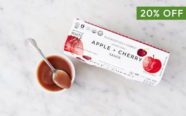 Organic Biodynamic Apple + Cherry Sauce