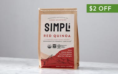 Regenerative Organic Red Quinoa