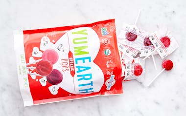 Valentine's Day Fruit Lollipops