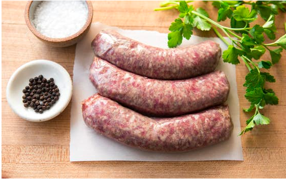 Pork Bockwurst (Frozen) 0.65 lb Sonoma County Meat Co. Good Eggs