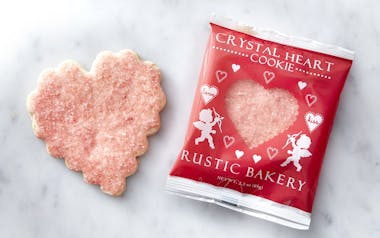 Valentine's Day Crystal Heart Cookies