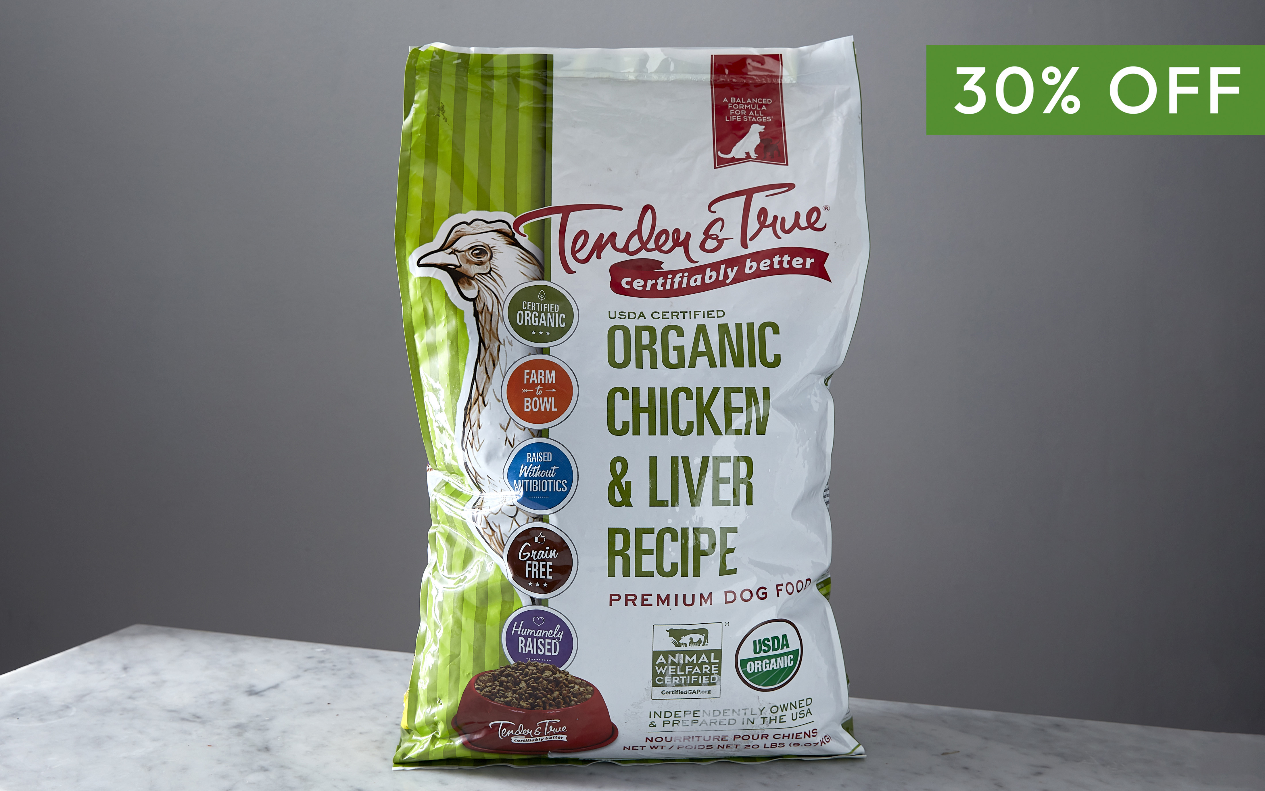 Organic chicken dog food hotsell