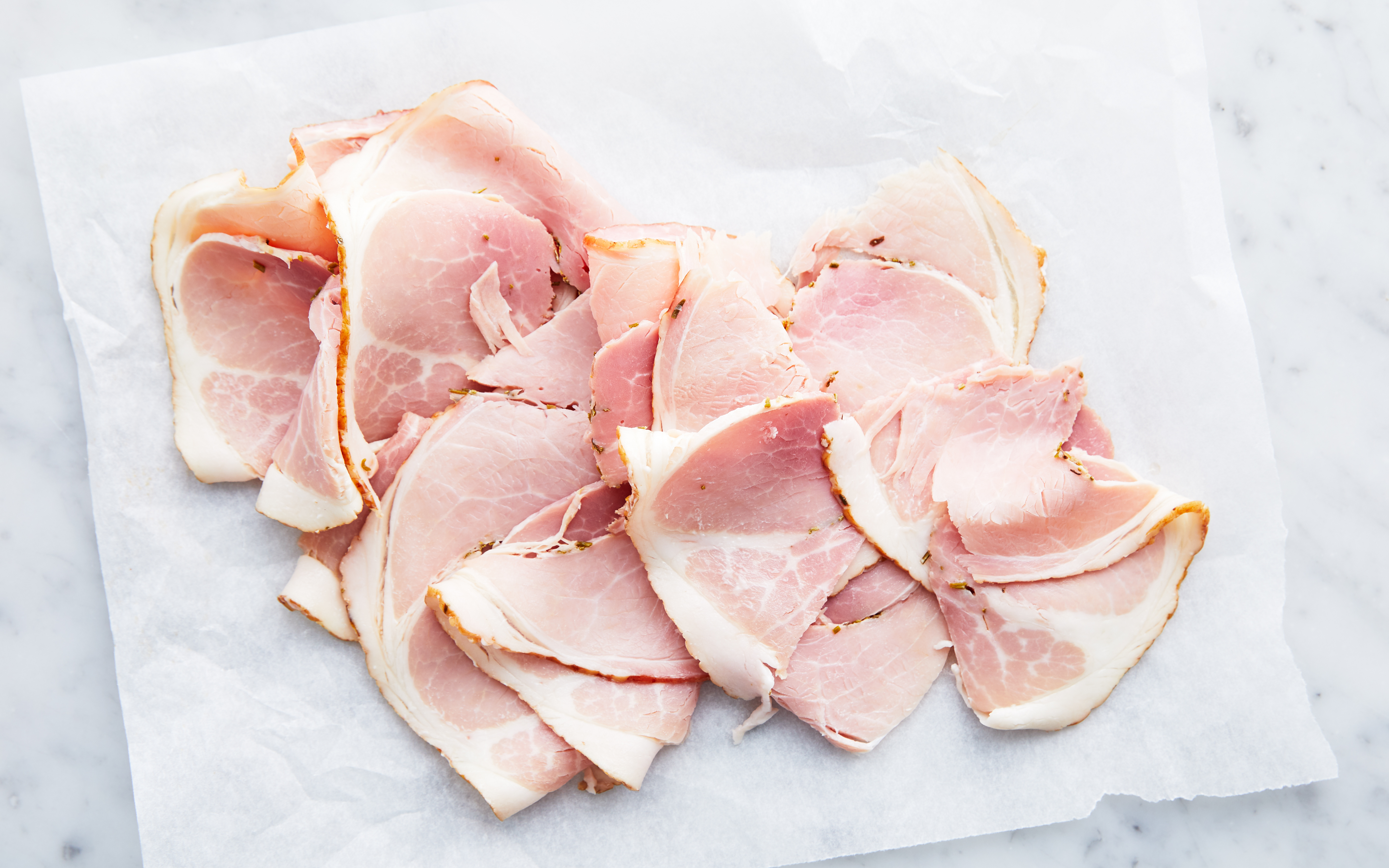 Sliced Fra' Mani Rosemary Ham 8 oz Good Eggs Kitchen Good Eggs