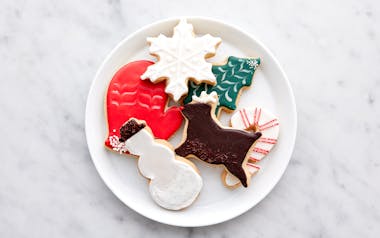 Assorted Hand Decorated Holiday Shortbread