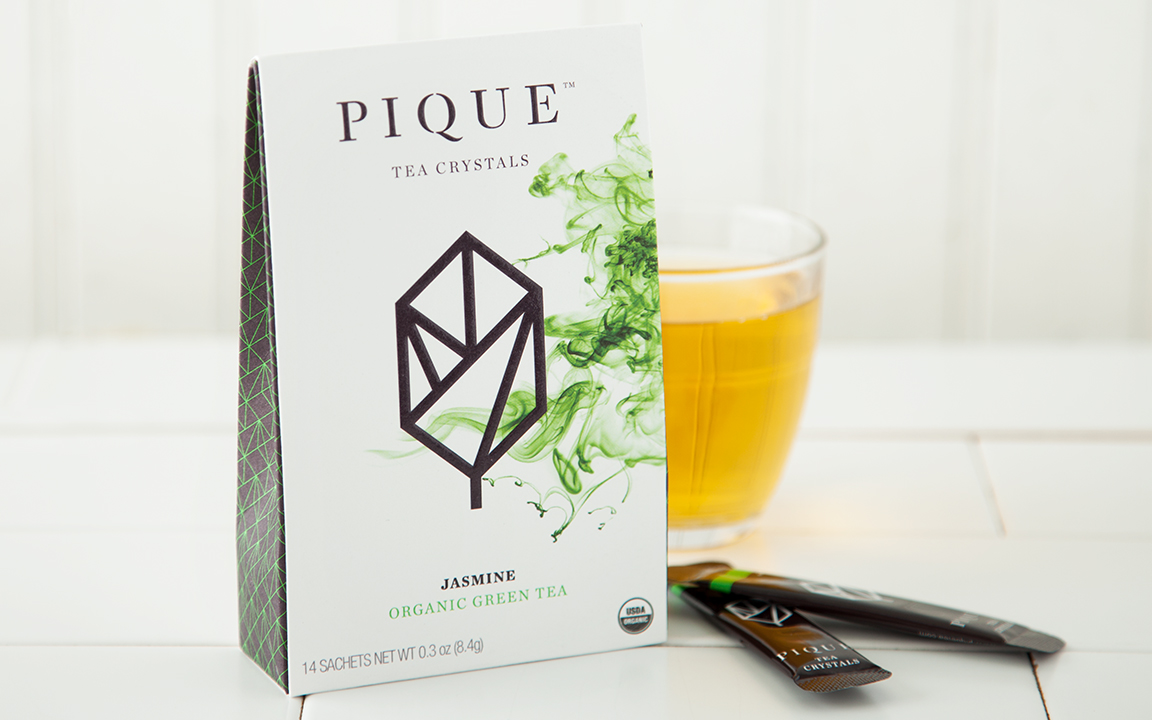 Organic Jasmine Green Tea Crystals 14 count Pique Tea Crystals