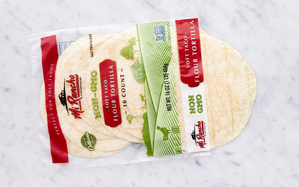 Non GMO Soft Taco Flour Tortillas 10 count Mi Rancho Good Eggs