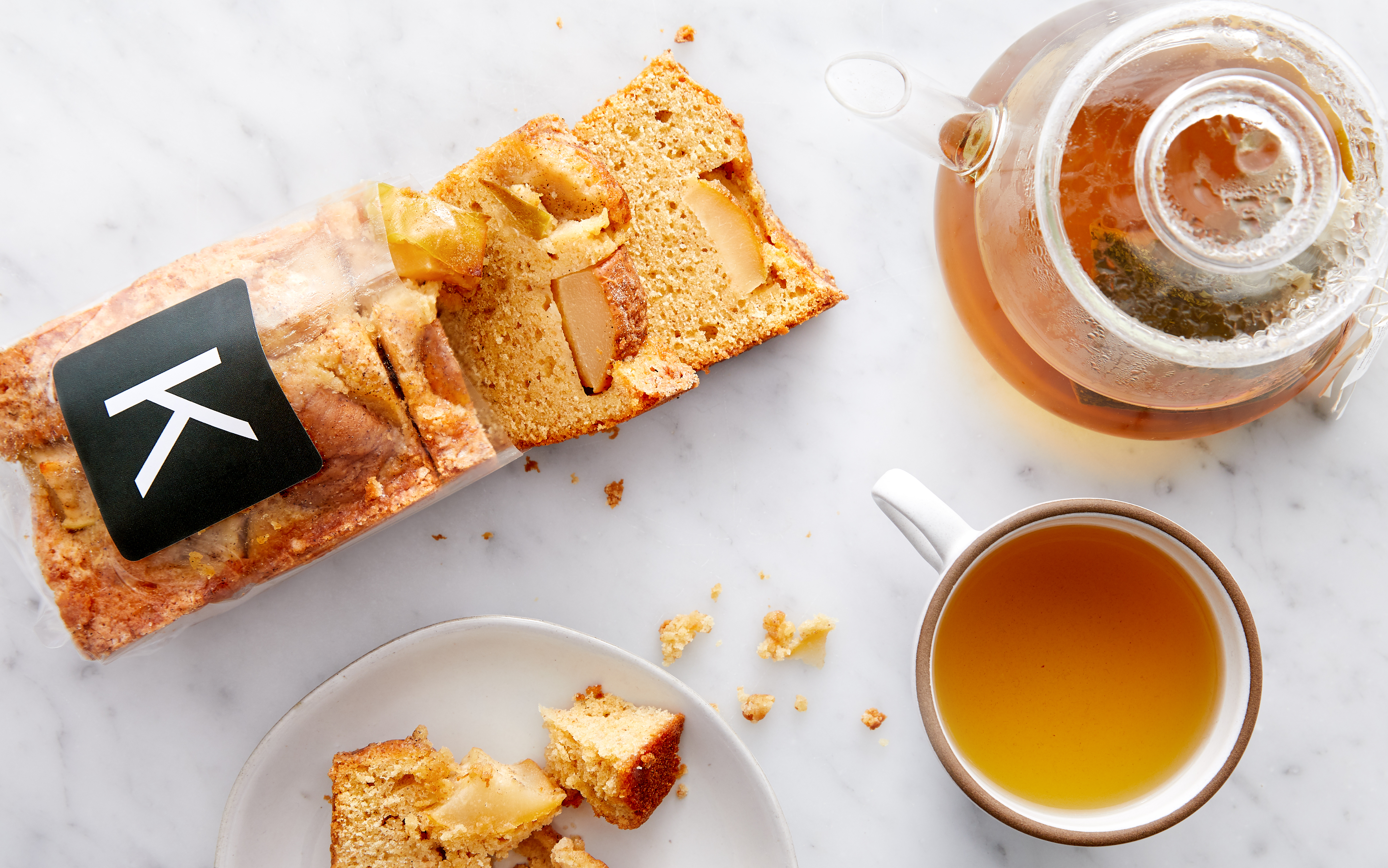 Apple Pear Cardamom Loaf oz Kantine Good Eggs