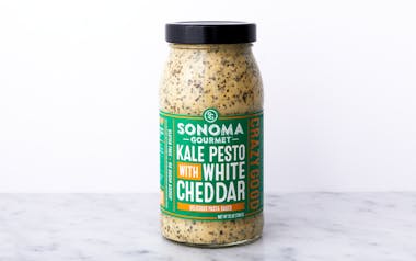Kale Pesto with White Cheddar
