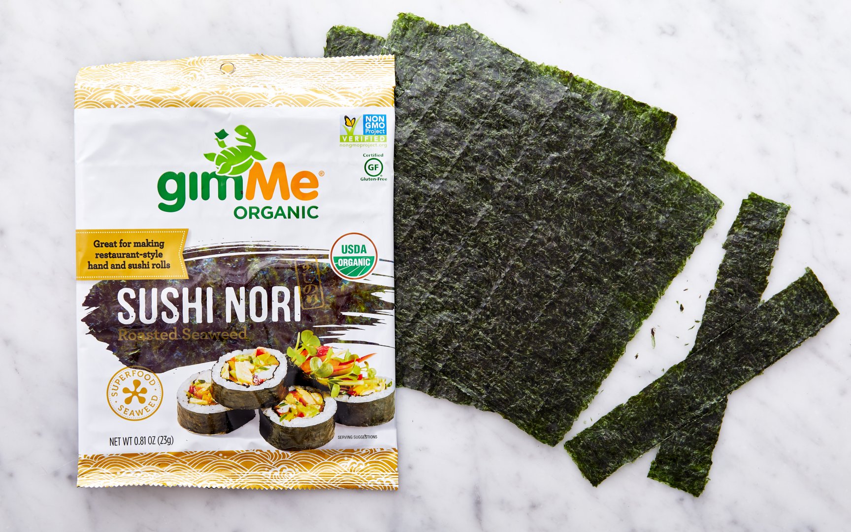 Nori Seaweed Sheets GimMe Organic SF Bay Good Eggs
