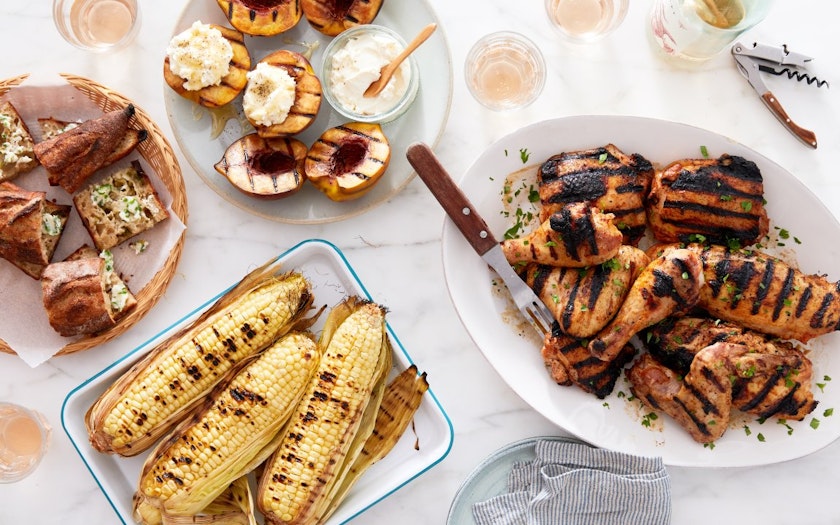 Backyard Barbecue Chicken Kit servings Good Eggs Meal Kits