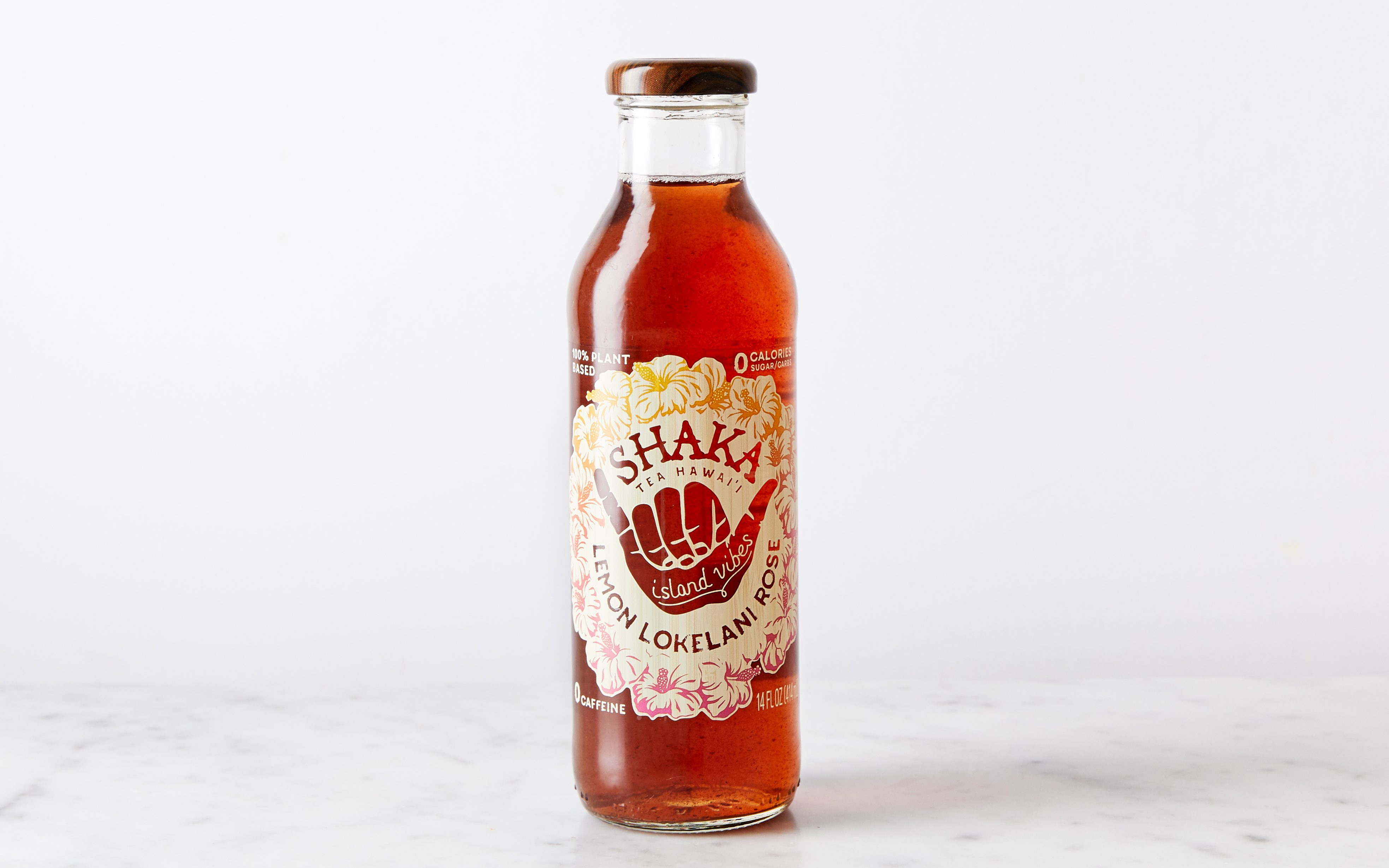 Lemon Lokelani Rose Iced Tea 14 fl oz Shaka Tea Good Eggs