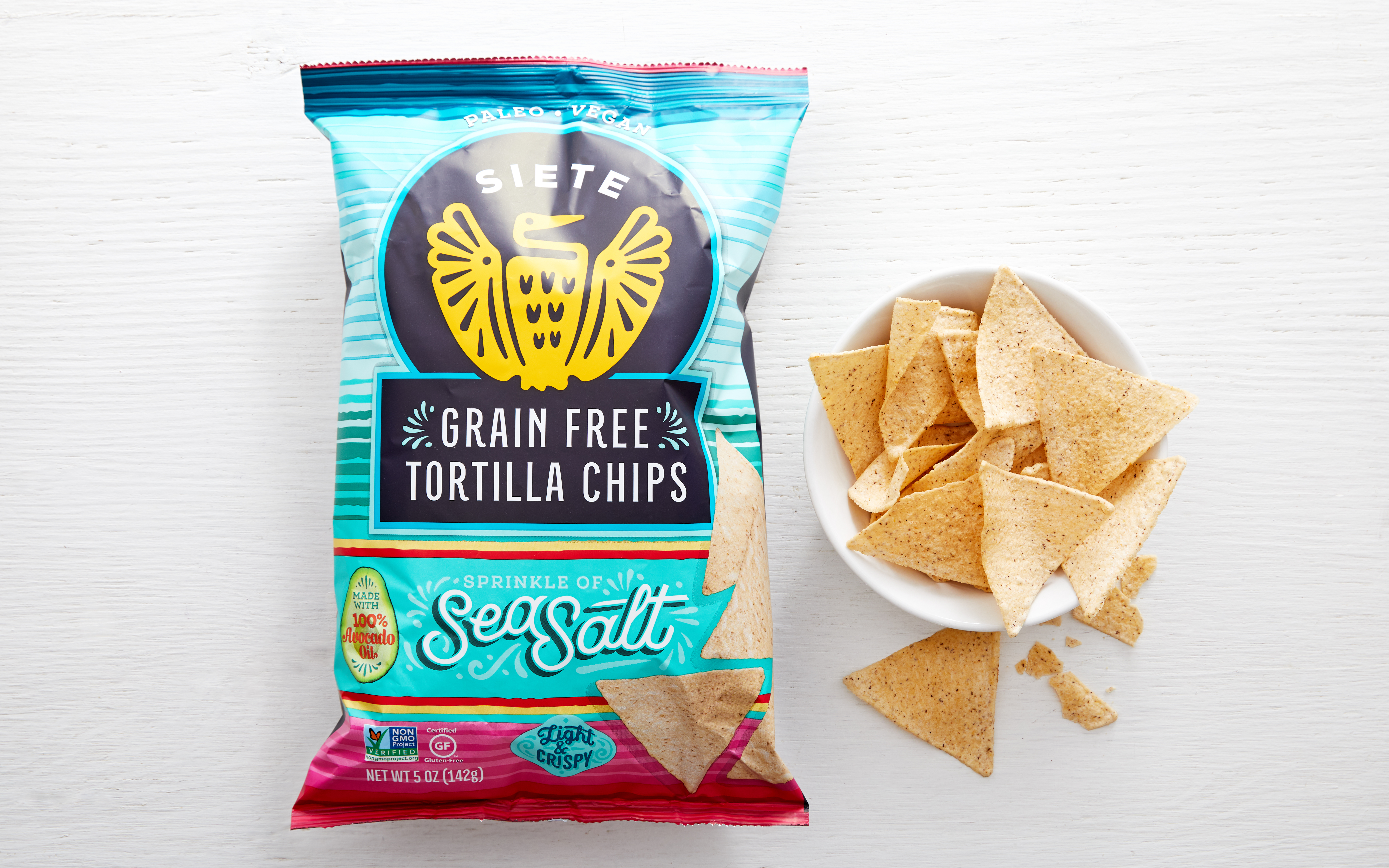 GrainFree Sea Salt Tortilla Chips 5 oz Siete Family Foods Good Eggs